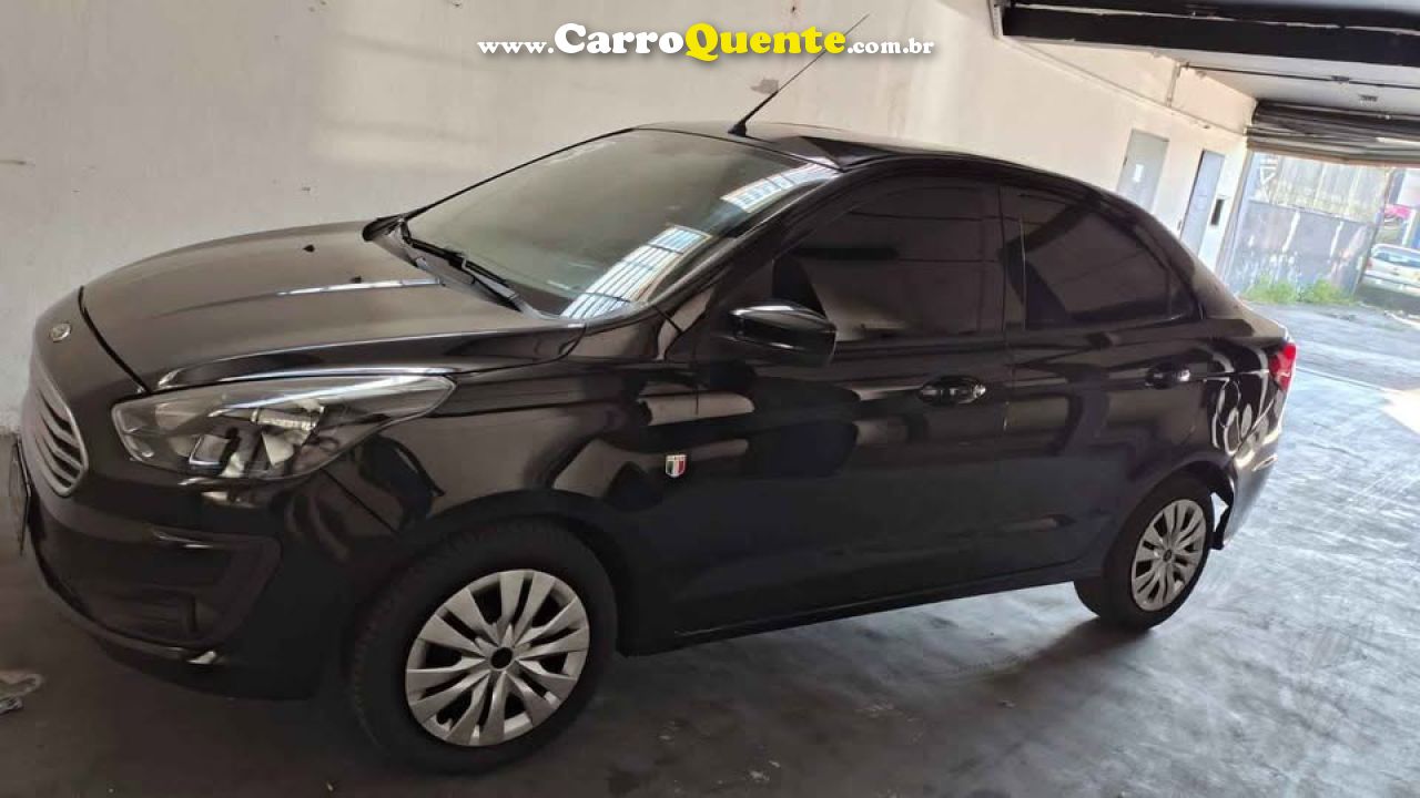FORD   KA 1.5 SEDAN SE 12V FLEX 4P AUT.   PRETO 2019 1.5 FLEX - Loja