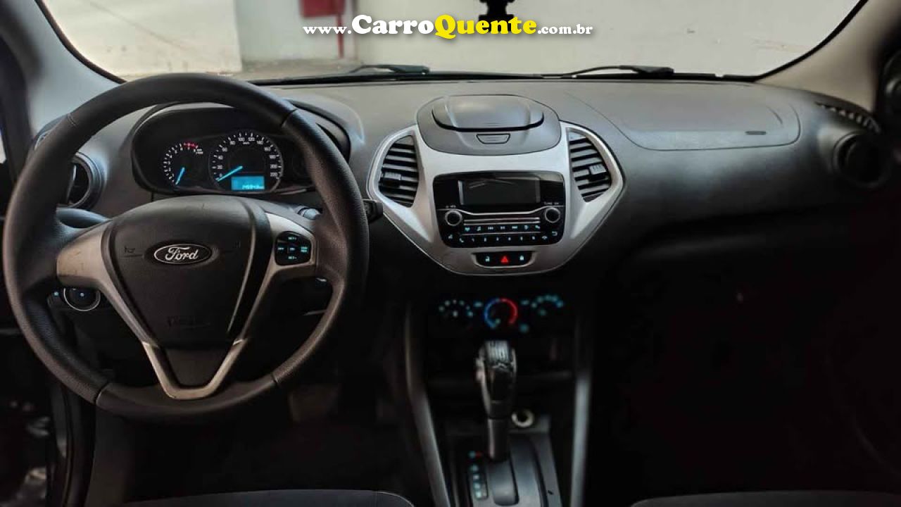 FORD   KA 1.5 SEDAN SE 12V FLEX 4P AUT.   PRETO 2019 1.5 FLEX - Loja