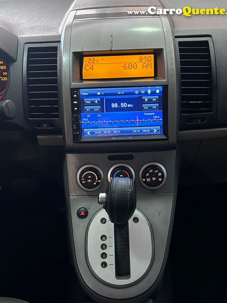 NISSAN   SENTRA S 2.0 2.0 FLEX FUEL 16V AUT.   CINZA 2009 2.0 FLEX - Loja