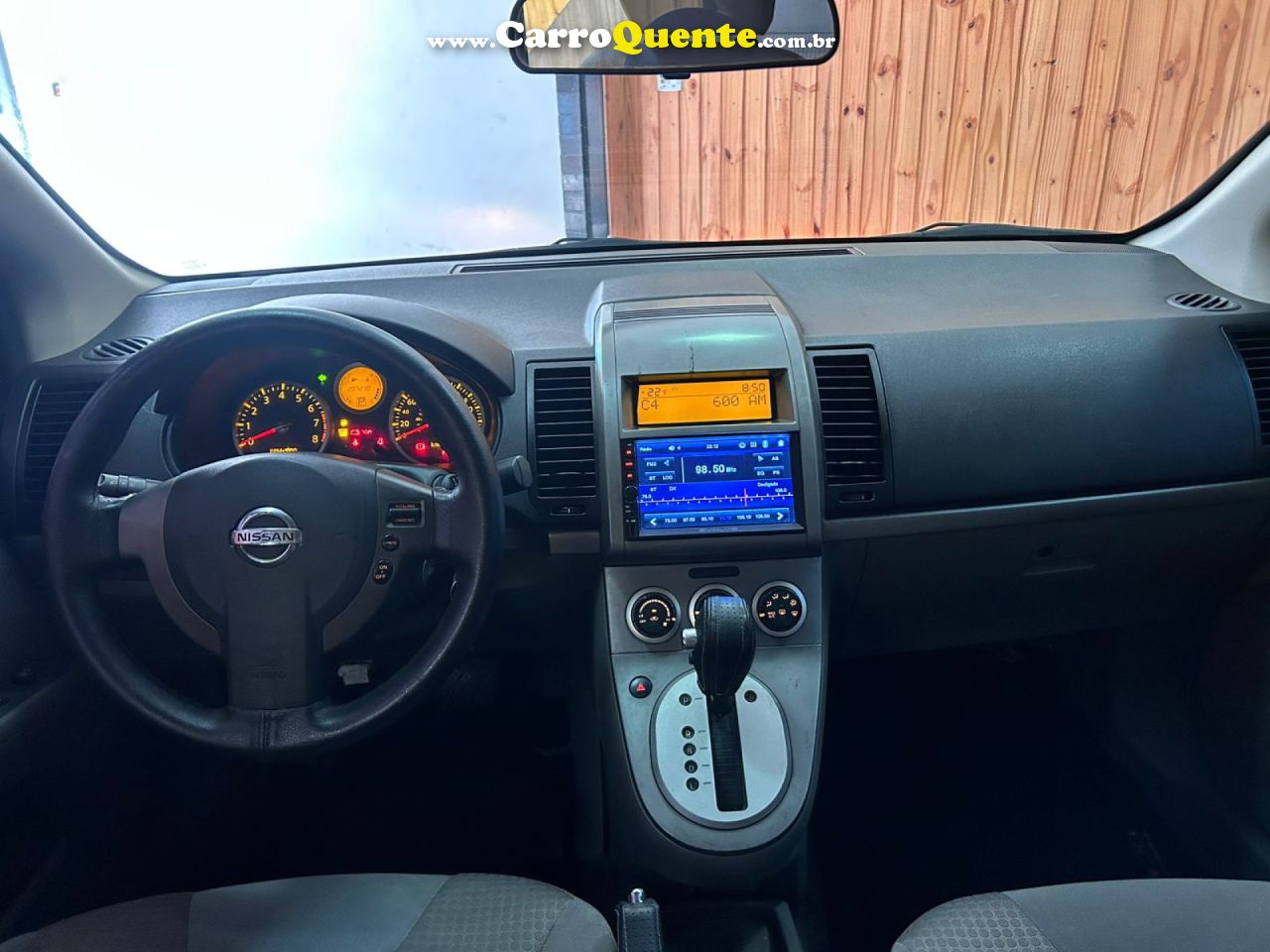 NISSAN   SENTRA S 2.0 2.0 FLEX FUEL 16V AUT.   CINZA 2009 2.0 FLEX - Loja