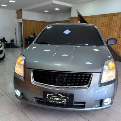 NISSAN   SENTRA S 2.0 2.0 FLEX FUEL 16V AUT.   CINZA 2009 2.0 FLEX