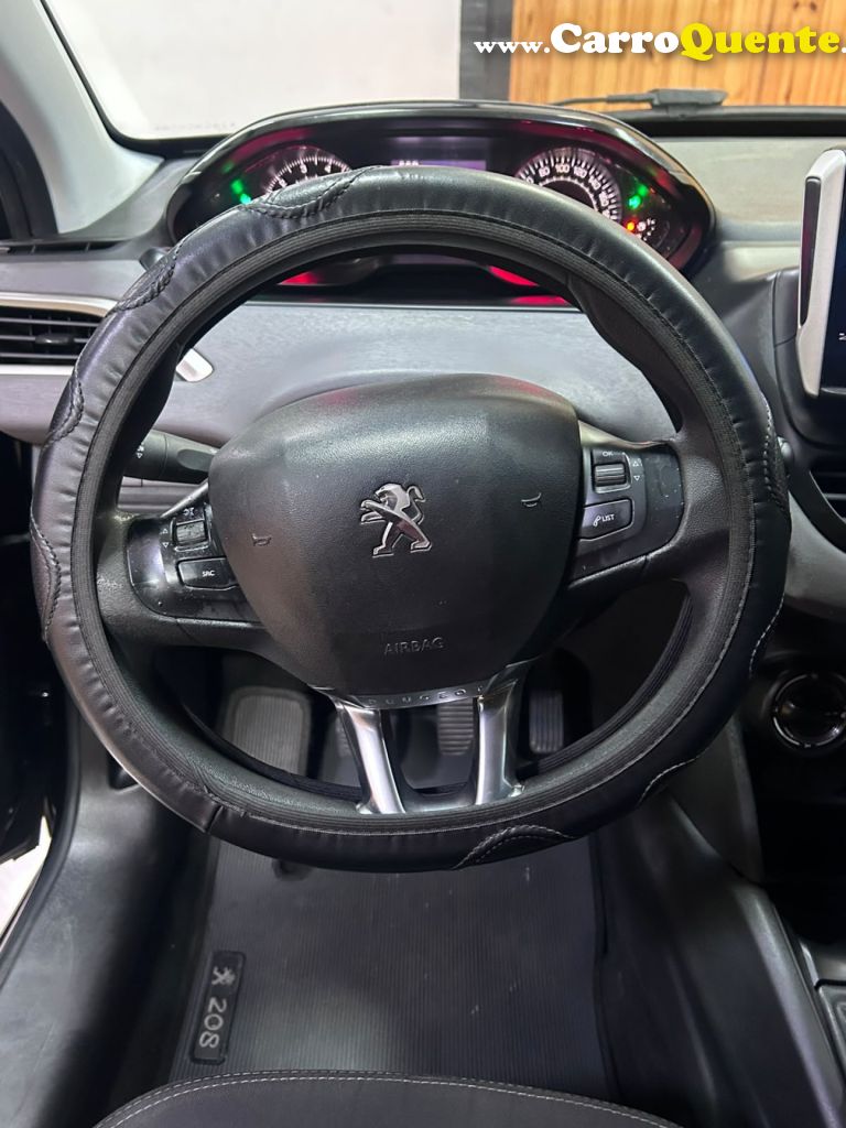 PEUGEOT   208 ACTIVE 1.2 FLEX 12V 5P MEC.   PRETO 2018 1.2 FLEX - Loja