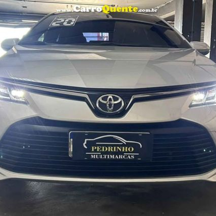 TOYOTA   COROLLA XEI 2.0 FLEX 16V AUT.   PRATA 2020 2.0 FLEX