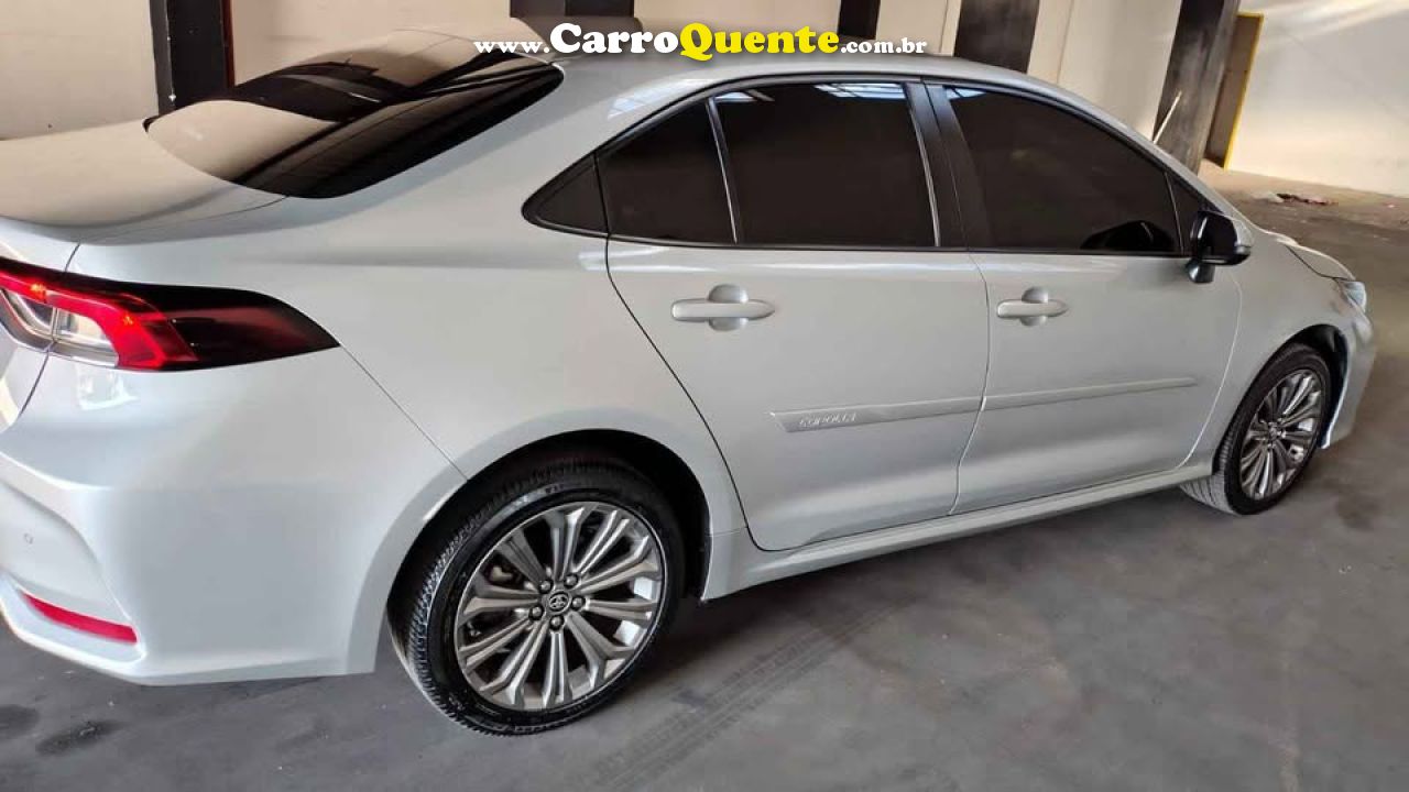 TOYOTA   COROLLA XEI 2.0 FLEX 16V AUT.   PRATA 2020 2.0 FLEX - Loja