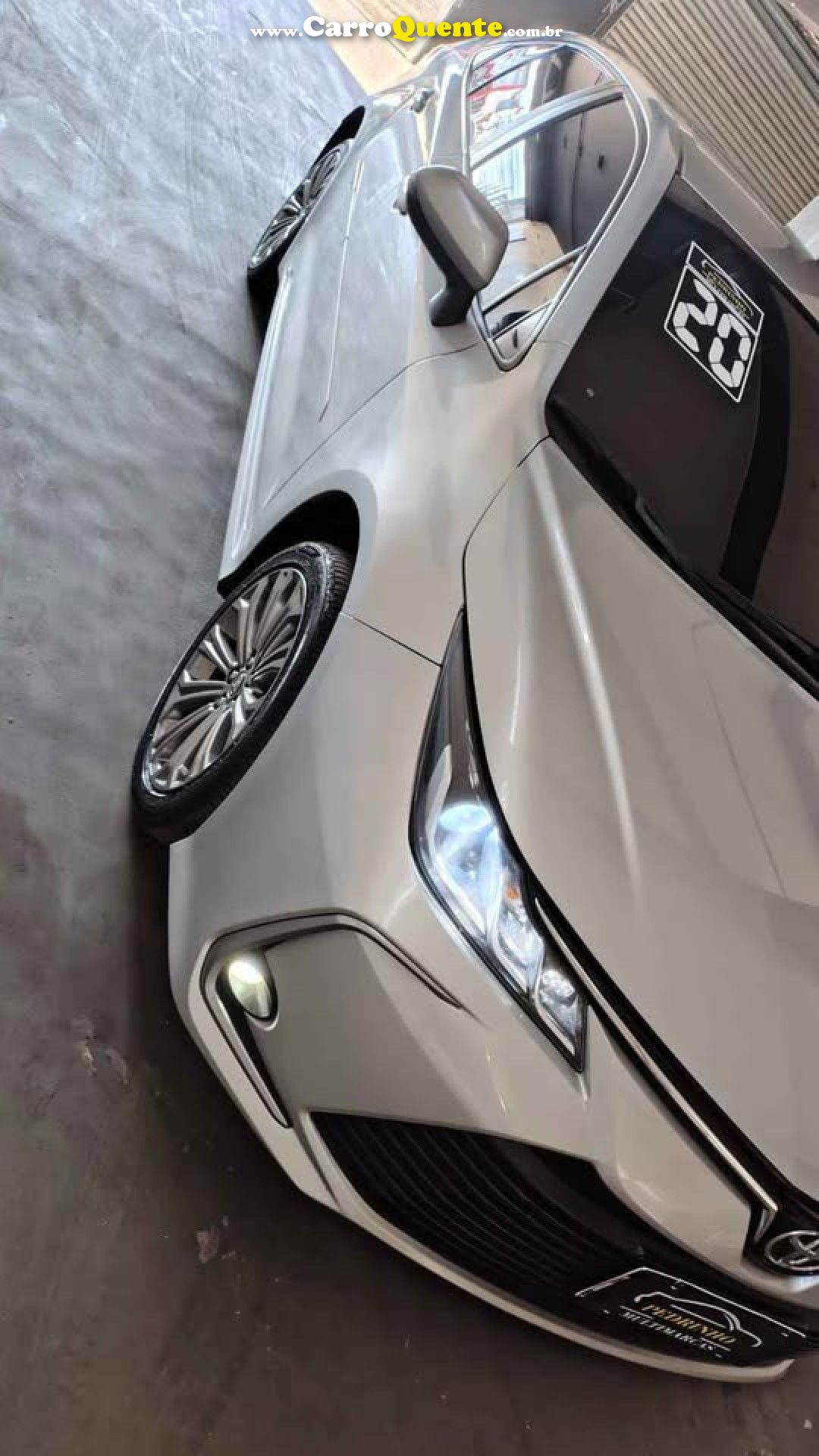 TOYOTA   COROLLA XEI 2.0 FLEX 16V AUT.   PRATA 2020 2.0 FLEX - Loja