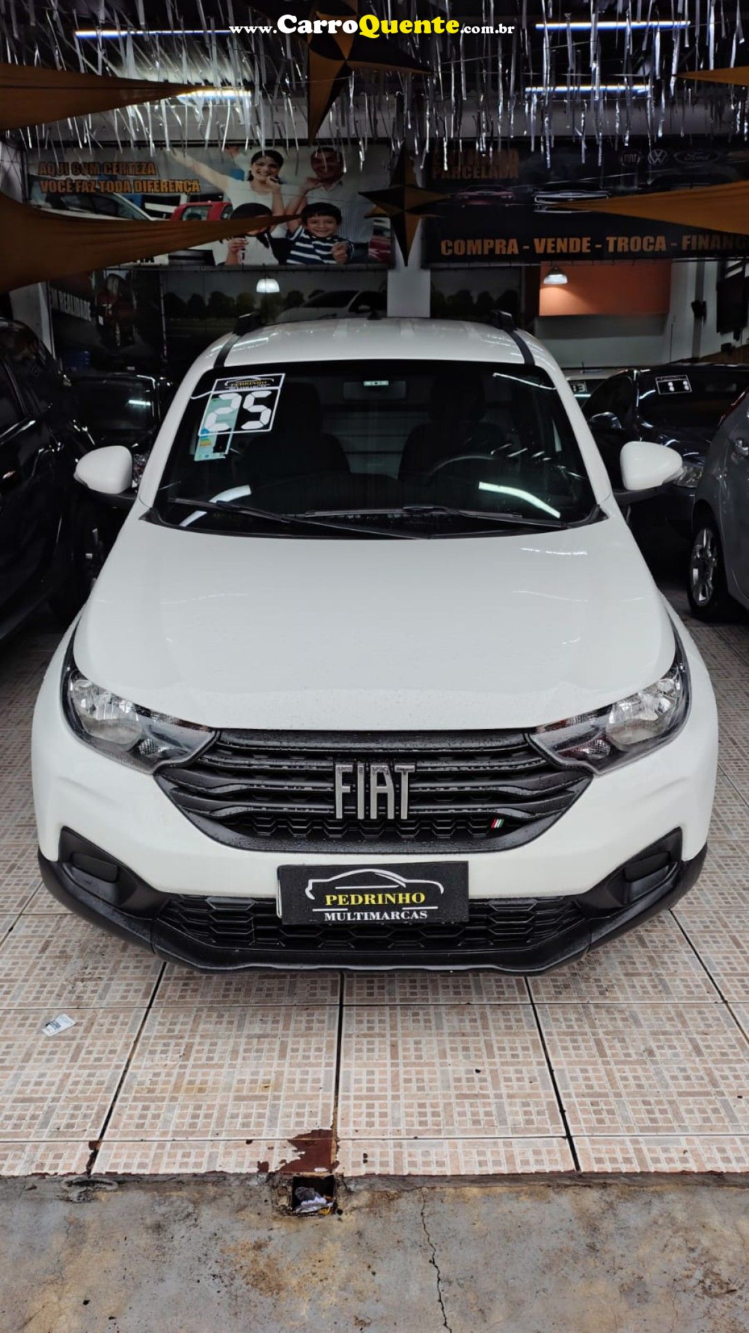 FIAT   STRADA FREEDOM 1.3 FLEX 8V  CS PLUS   BRANCO 2025 1.3 FLEX - Loja
