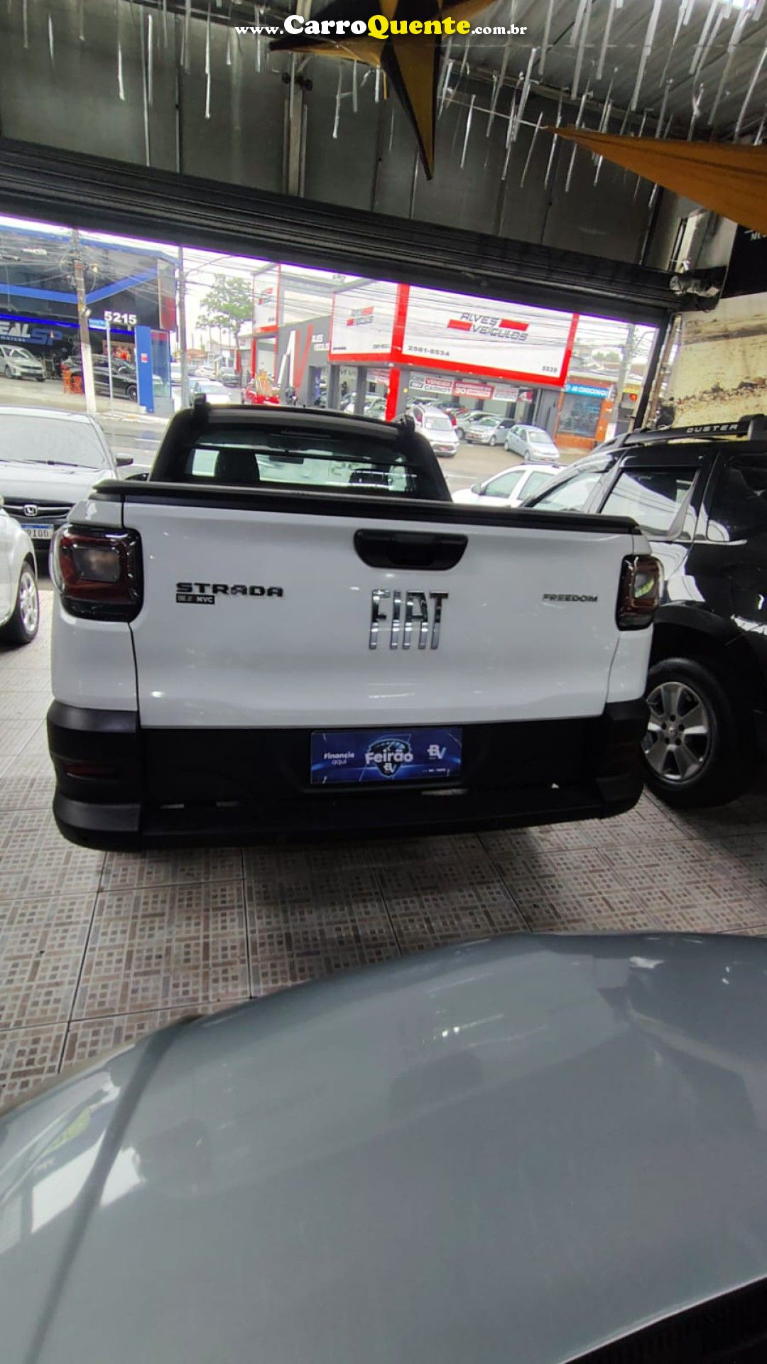 FIAT   STRADA FREEDOM 1.3 FLEX 8V  CS PLUS   BRANCO 2025 1.3 FLEX - Loja