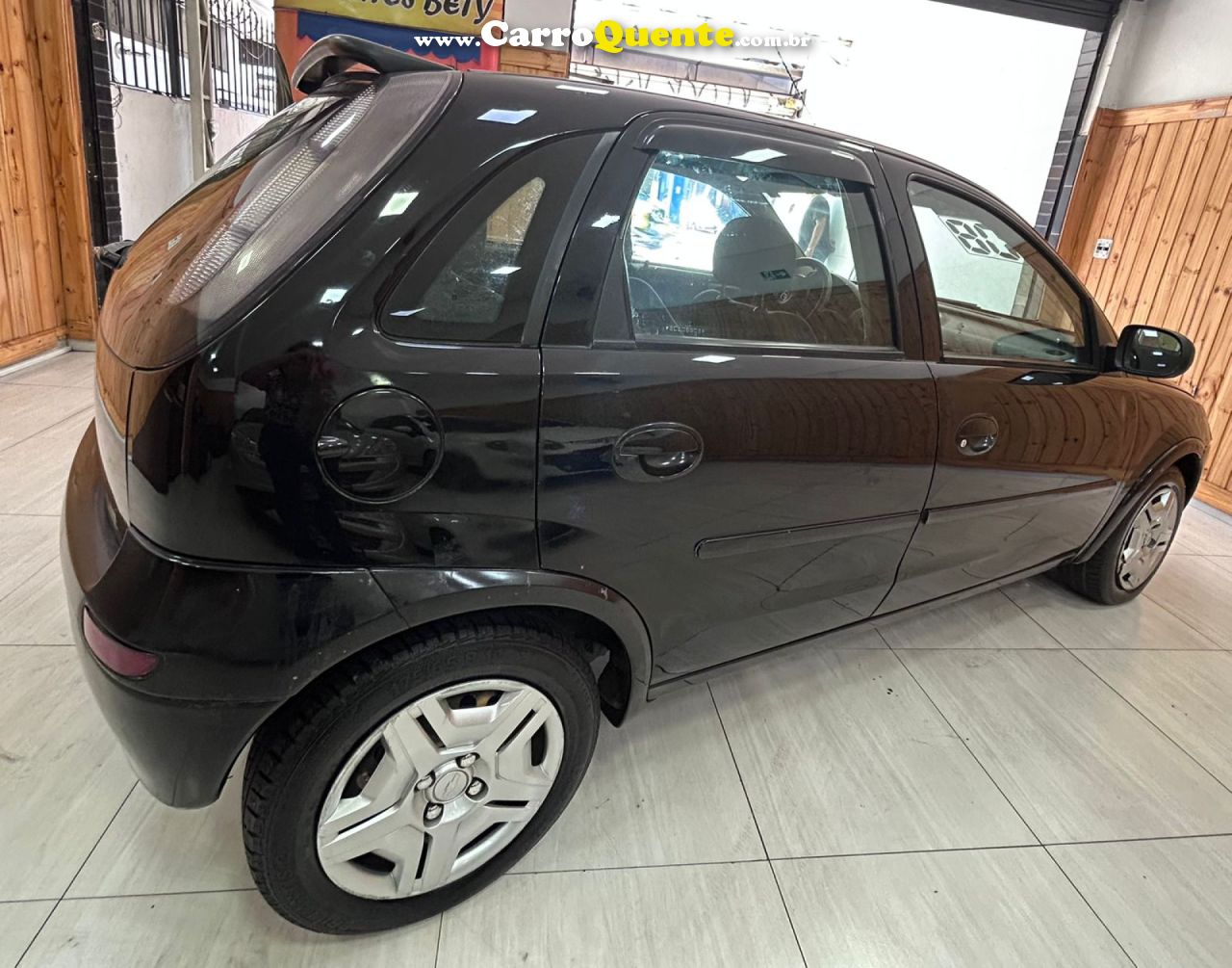 CHEVROLET   CORSA HAT. MAXX 1.0 1.0 FLEXPOWER 8V 5P   PRETO 2008 1.0 FLEX - Loja