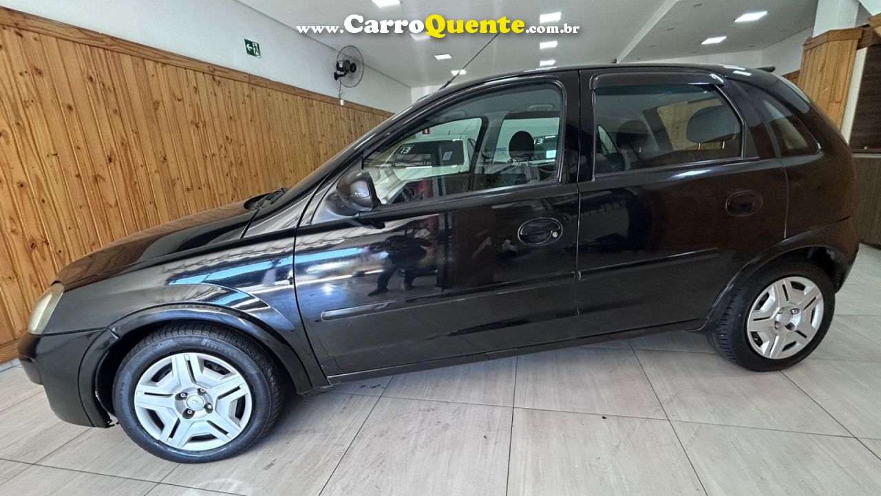 CHEVROLET   CORSA HAT. MAXX 1.0 1.0 FLEXPOWER 8V 5P   PRETO 2008 1.0 FLEX - Loja