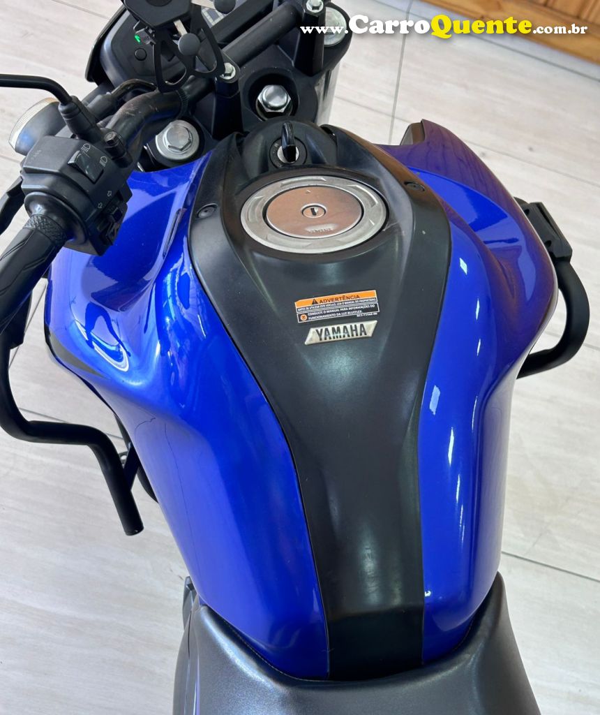 YAMAHA    FZ15 FAZER ABS   AZUL 2024 150CC FLEX - Loja