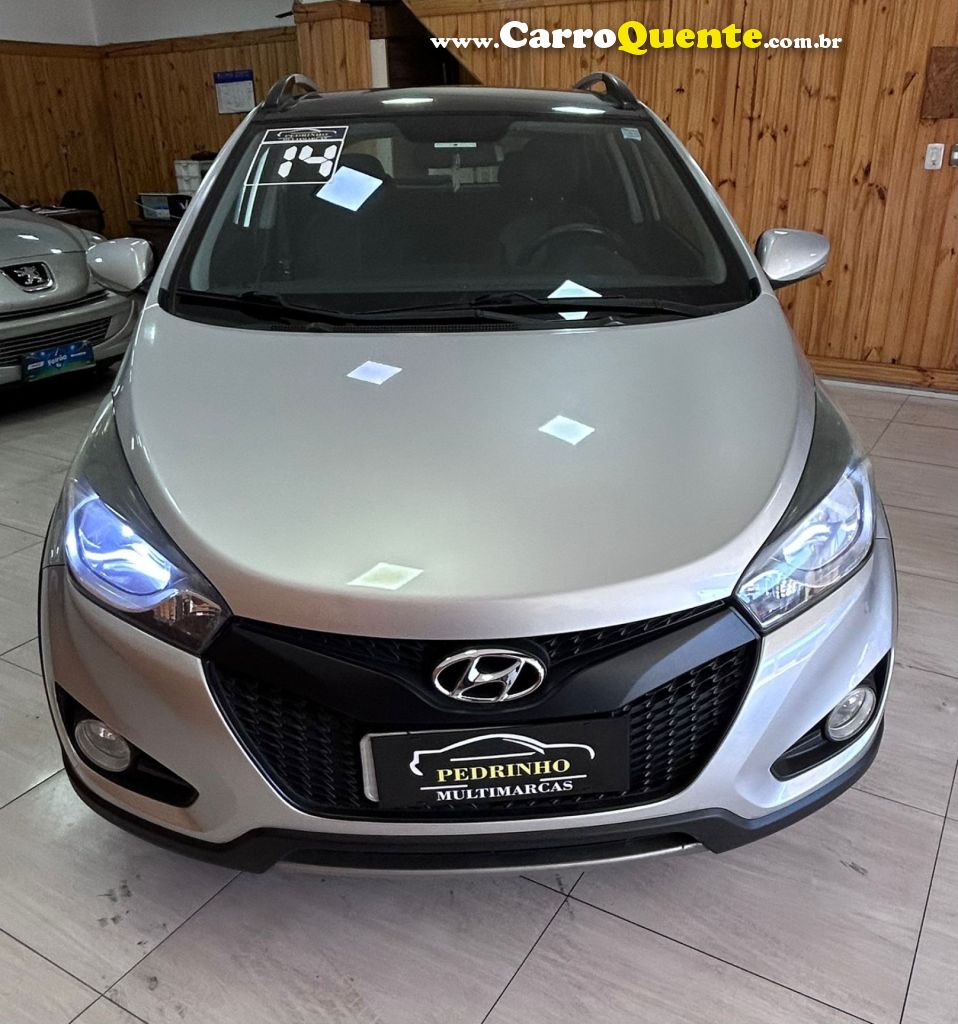HYUNDAI   HB20X PREMIUM 1.6 FLEX 16V AUT.   PRATA 2014 1.6 FLEX - Loja