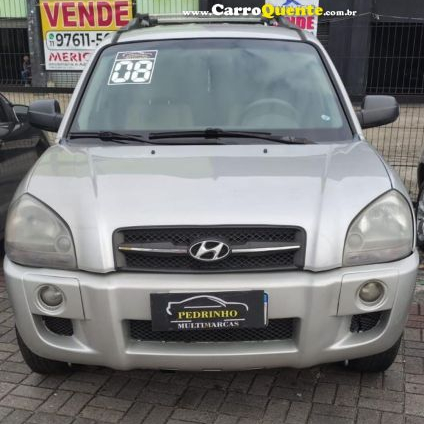 HYUNDAI   TUCSON 2.0 16V AUT.   PRATA 2008 2.0 GASOLINA