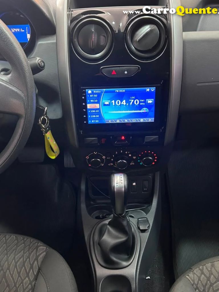 RENAULT   DUSTER AUTHENT. 1.6 FLEX 16V AUT.   PRETO 2019 1.6 FLEX - Loja