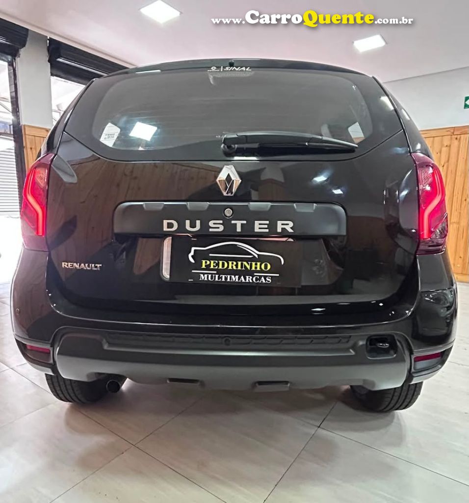 RENAULT   DUSTER AUTHENT. 1.6 FLEX 16V AUT.   PRETO 2019 1.6 FLEX - Loja