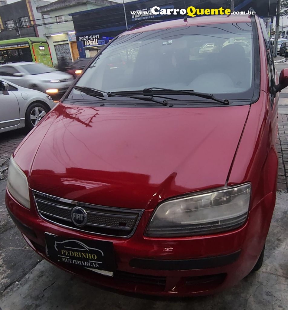 FIAT   IDEA ELX 1.4 MPI FIRE FLEX 8V 5P   VERMELHO 2007 1.4 FLEX - Loja