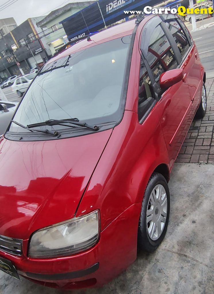 FIAT   IDEA ELX 1.4 MPI FIRE FLEX 8V 5P   VERMELHO 2007 1.4 FLEX - Loja