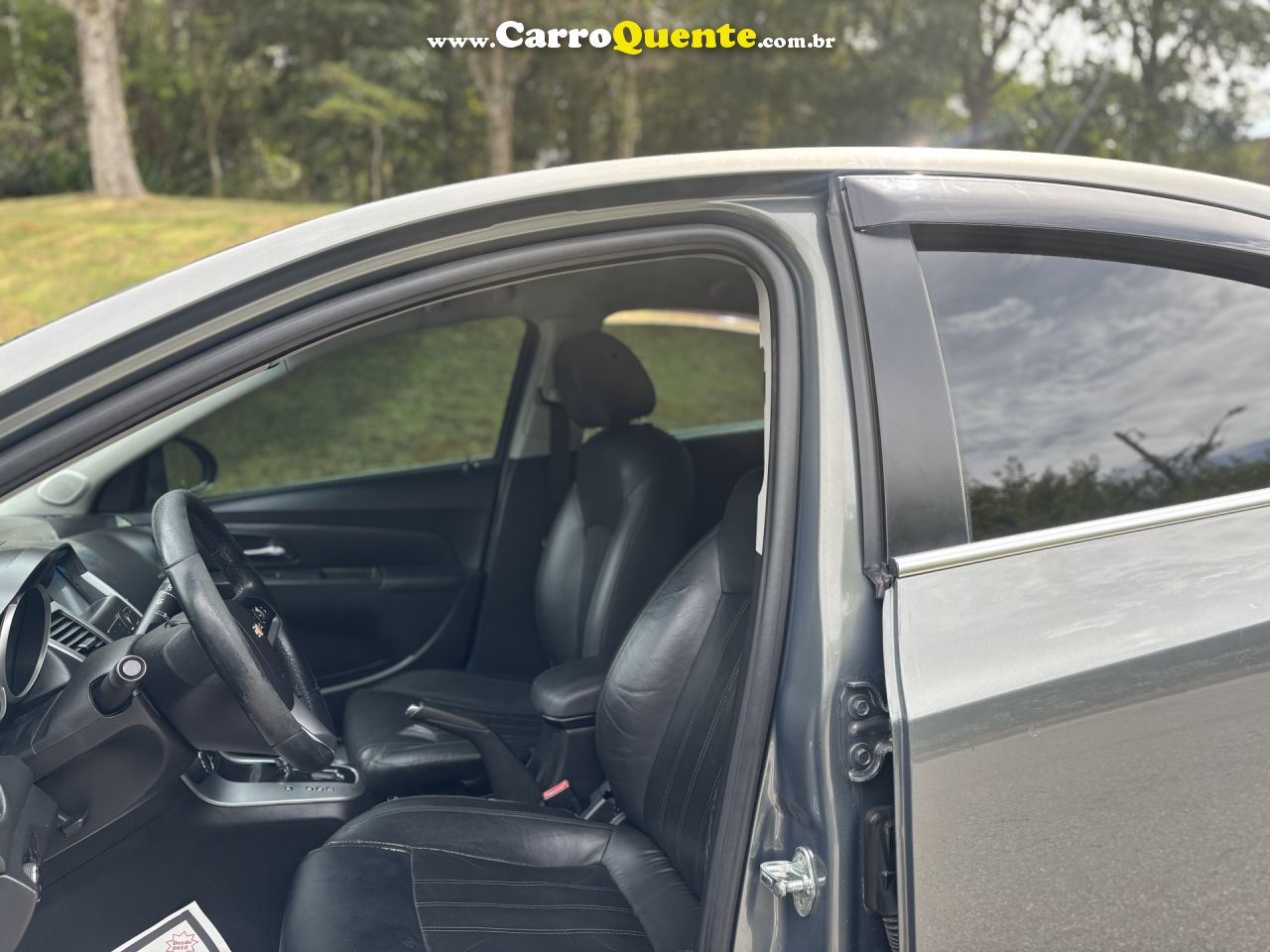 CHEVROLET   CRUZE LT 1.8 16V FLEXPOWER 4P AUT.   CINZA 2012 1.8 FLEX - Loja