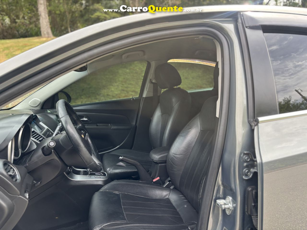 CHEVROLET   CRUZE LT 1.8 16V FLEXPOWER 4P AUT.   CINZA 2012 1.8 FLEX - Loja