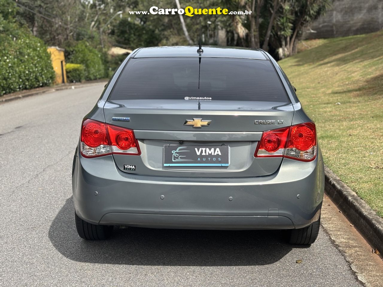 CHEVROLET   CRUZE LT 1.8 16V FLEXPOWER 4P AUT.   CINZA 2012 1.8 FLEX - Loja
