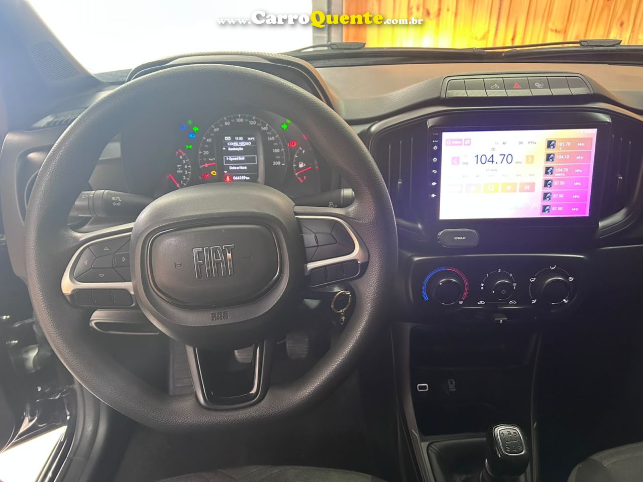 FIAT   STRADA FREEDOM 1.3 FLEX 8V  CS PLUS   PRETO 2024 1.3 FLEX - Loja