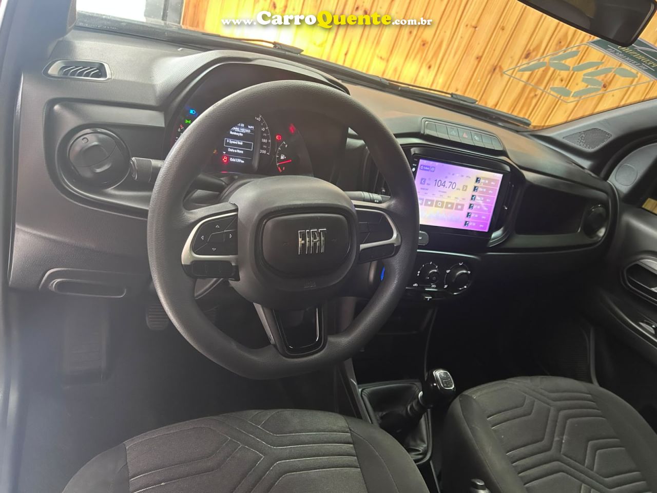 FIAT   STRADA FREEDOM 1.3 FLEX 8V  CS PLUS   PRETO 2024 1.3 FLEX - Loja