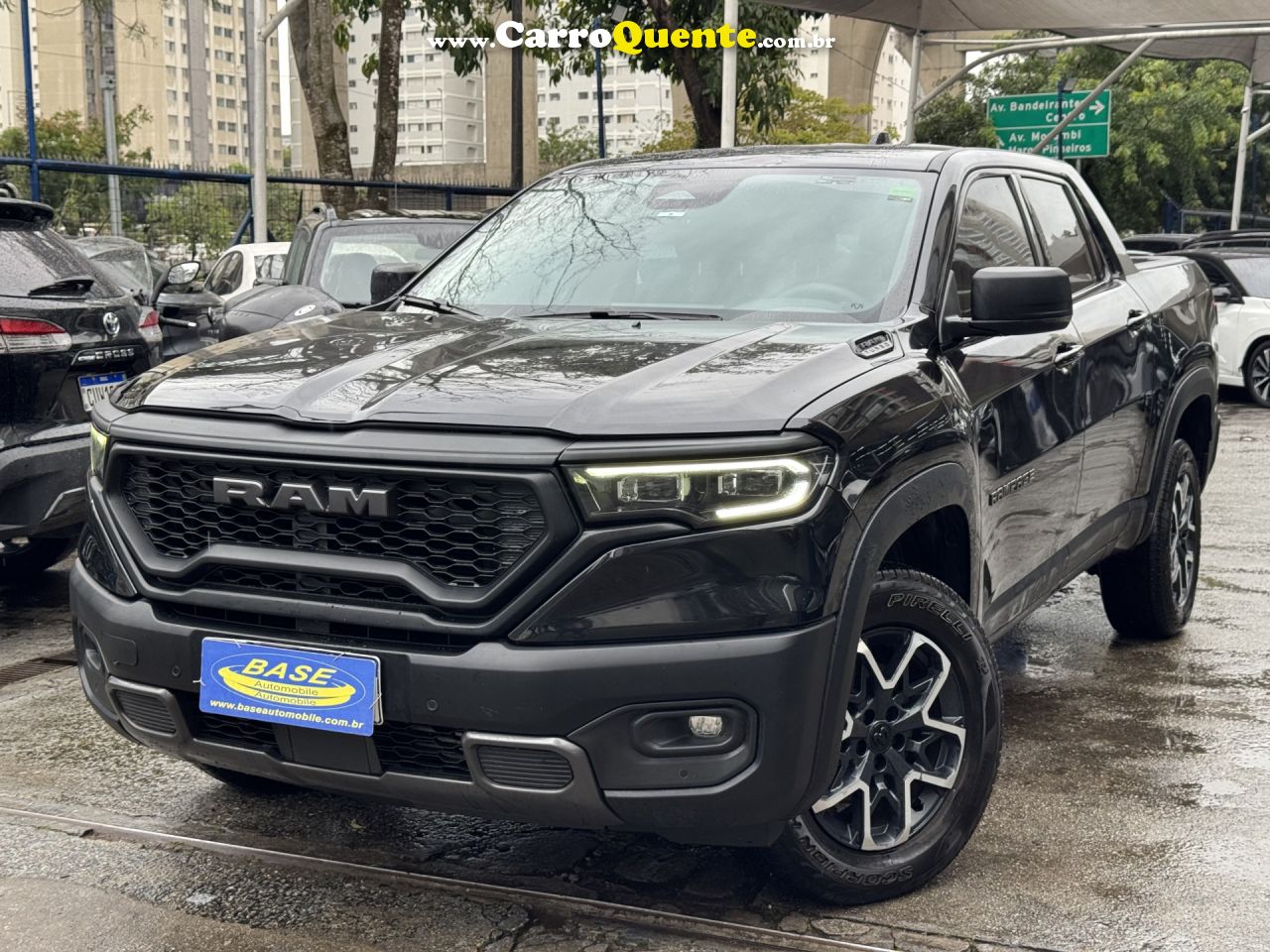 RAM   RAMPAGE REBEL 2.0 TB CD 4X4 DIESEL AUT.   PRETO 2024 2.0 DIESEL - Loja