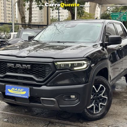 RAM   RAMPAGE REBEL 2.0 TB CD 4X4 DIESEL AUT.   PRETO 2024 2.0 DIESEL