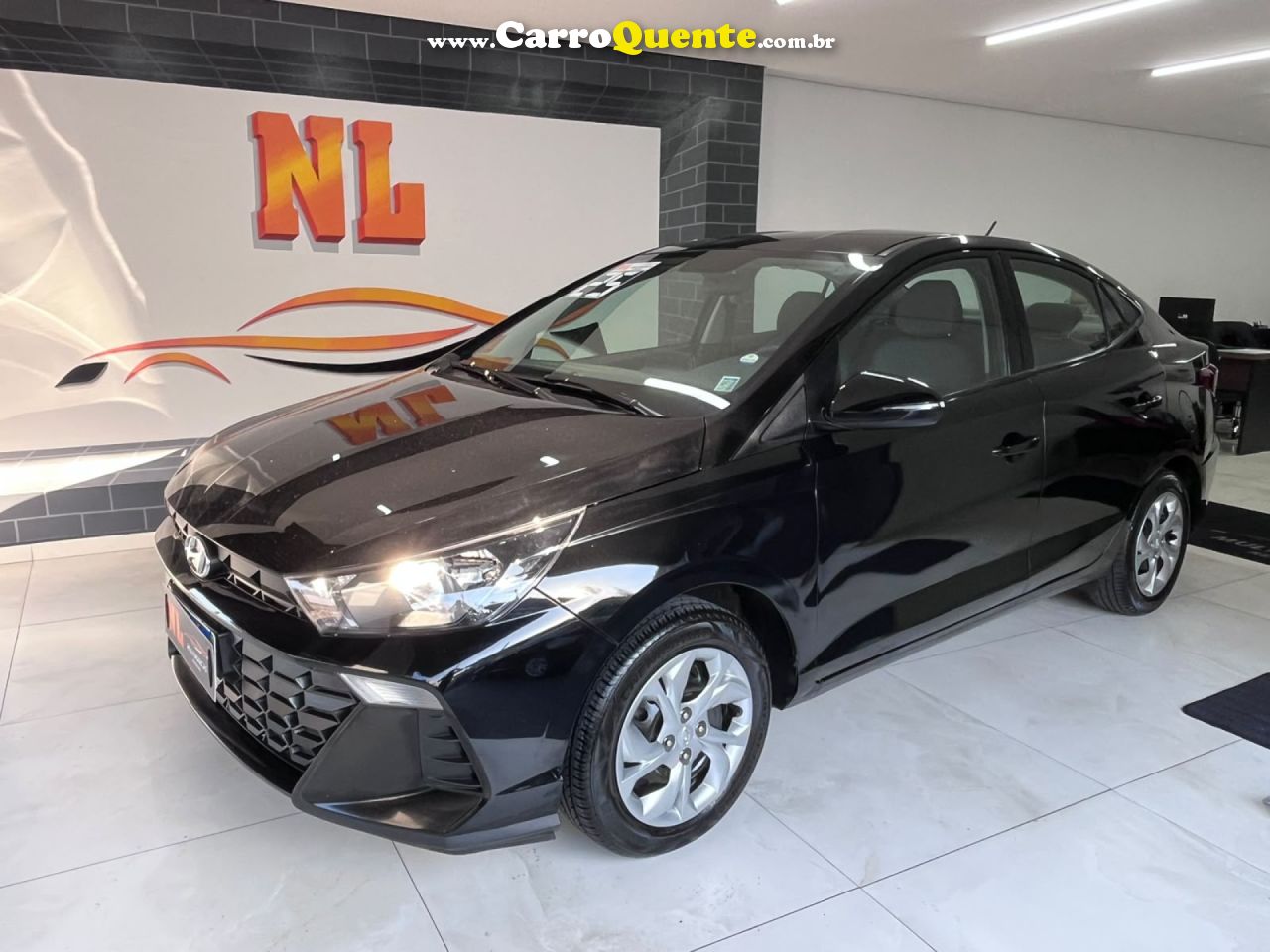 HYUNDAI   HB20S C.PLUSC.STYLE1.0 FLEX 12V MEC. 4P   PRETO 2025 1.0 FLEX - Loja
