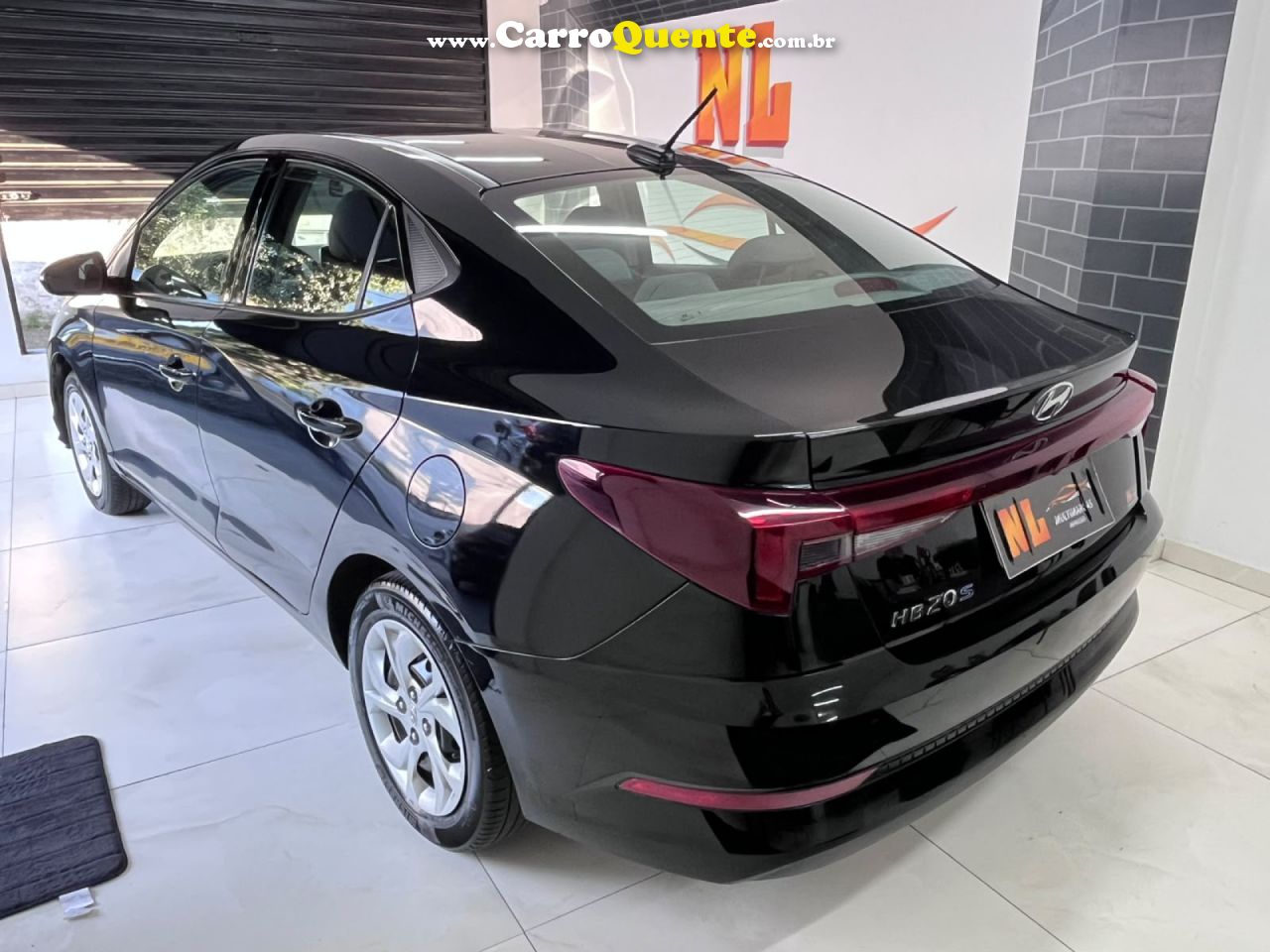HYUNDAI   HB20S C.PLUSC.STYLE1.0 FLEX 12V MEC. 4P   PRETO 2025 1.0 FLEX - Loja