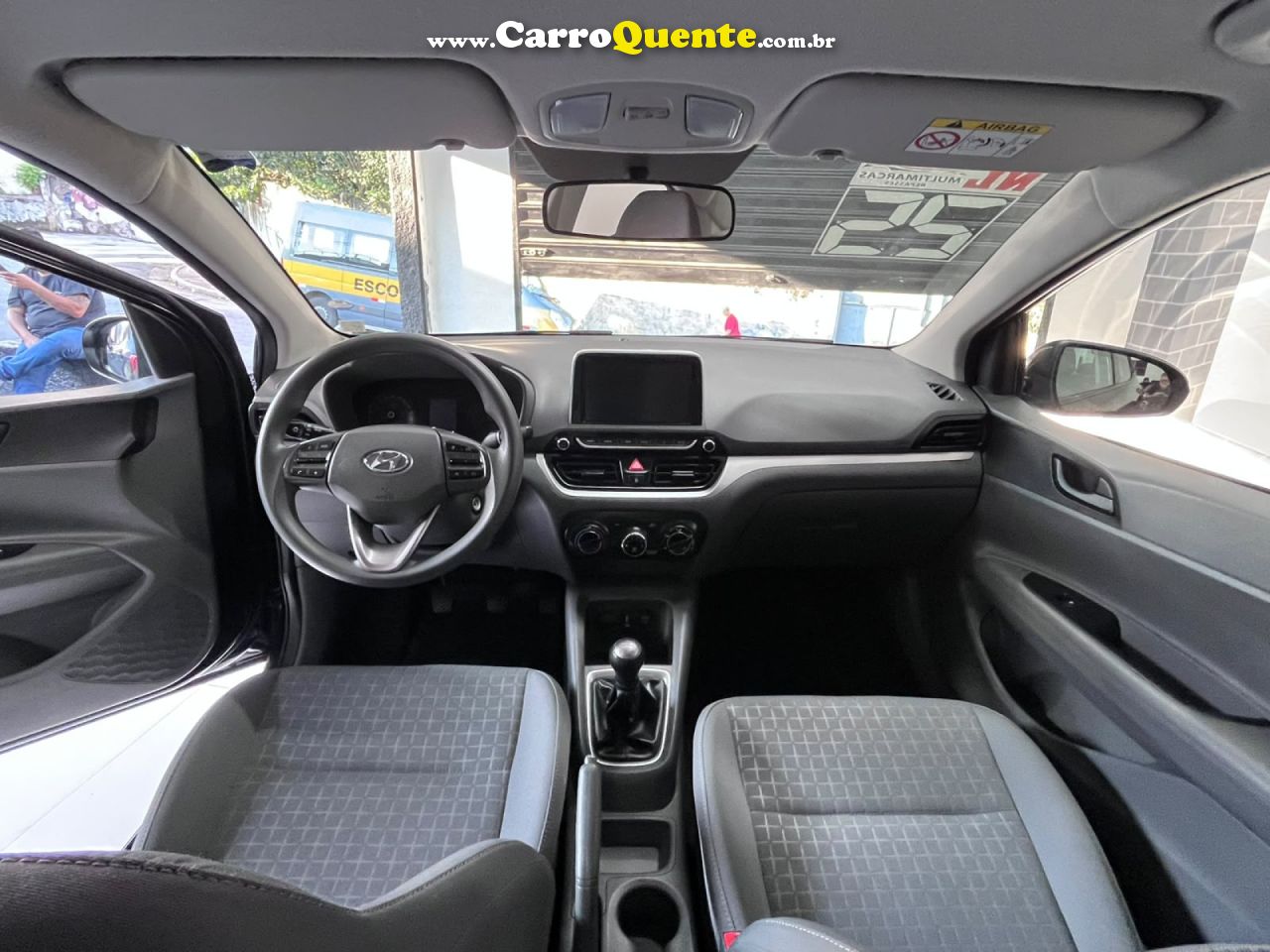 HYUNDAI   HB20S C.PLUSC.STYLE1.0 FLEX 12V MEC. 4P   PRETO 2025 1.0 FLEX - Loja