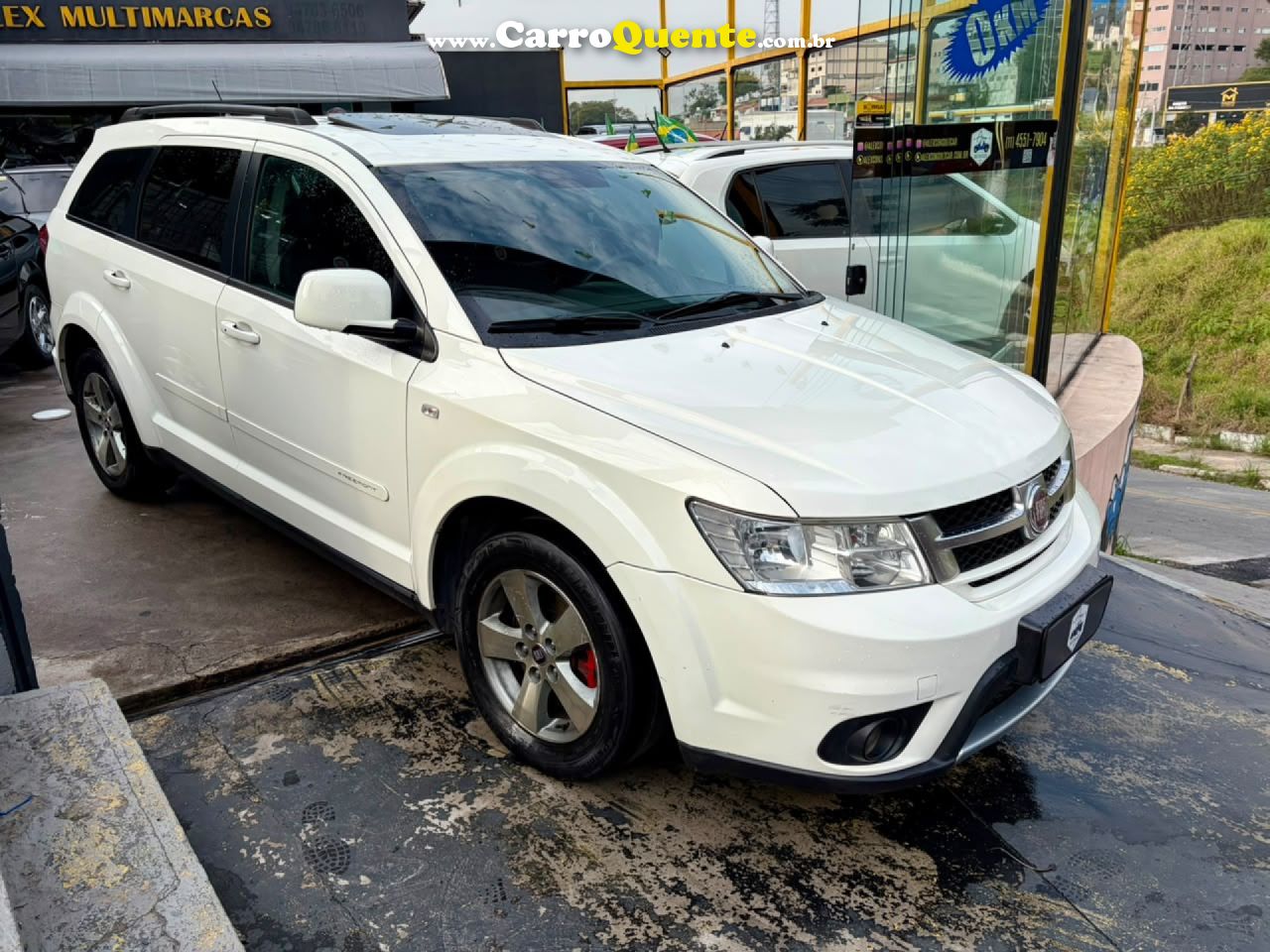 FIAT   FREEMONT EMOT.PRECISION 2.4 16V 5P AUT.   BRANCO 2012 2.4 GASOLINA - Loja