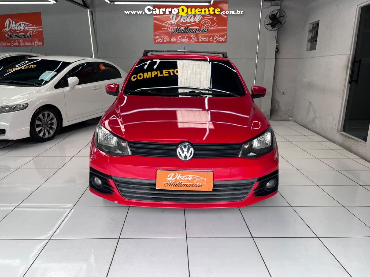 VOLKSWAGEN   NOVO GOL TL MCV   VERMELHO 2017 1.0 FLEX - Loja