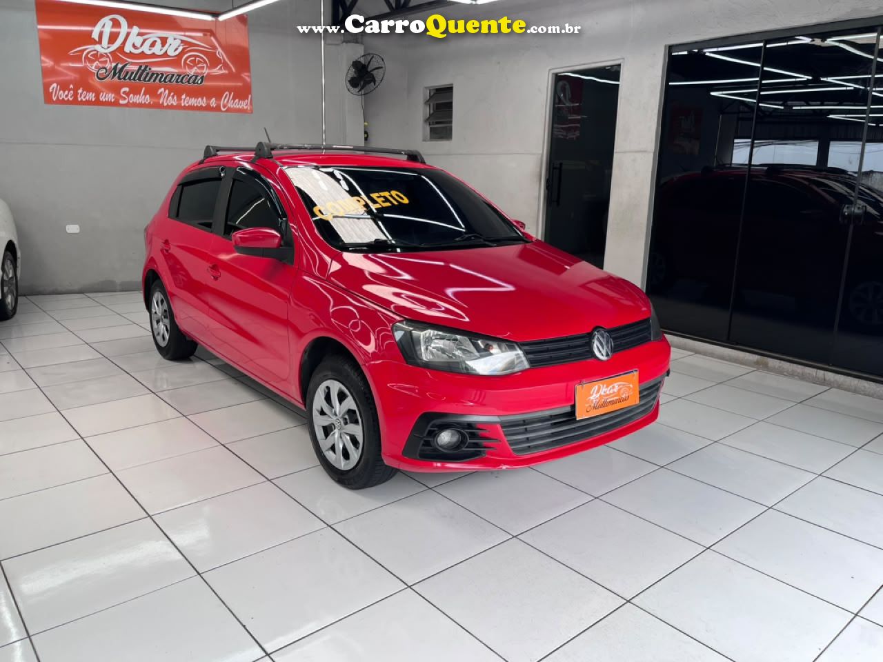 VOLKSWAGEN   NOVO GOL TL MCV   VERMELHO 2017 1.0 FLEX - Loja