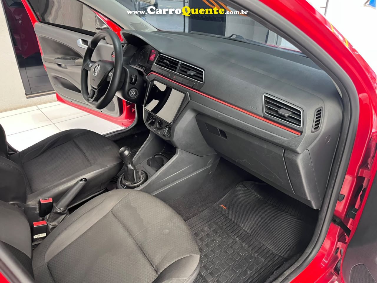 VOLKSWAGEN   NOVO GOL TL MCV   VERMELHO 2017 1.0 FLEX - Loja