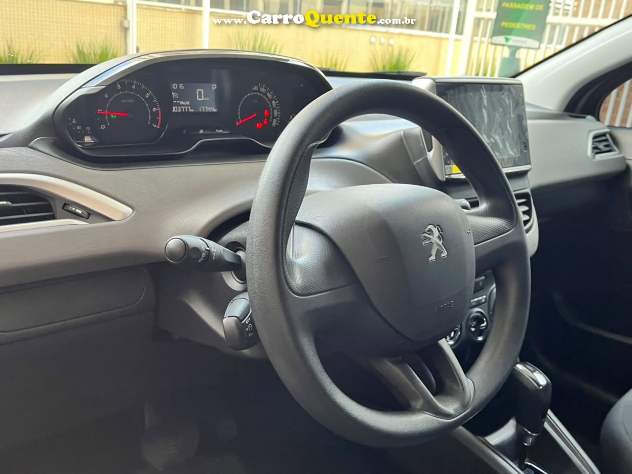 PEUGEOT   208 ACTIVE PACK AUTOMATICO UNICO DONO BAIXISSIMA KM EXCELENTE ESTADO   PRATA 2020 1.6 FLEX - Loja