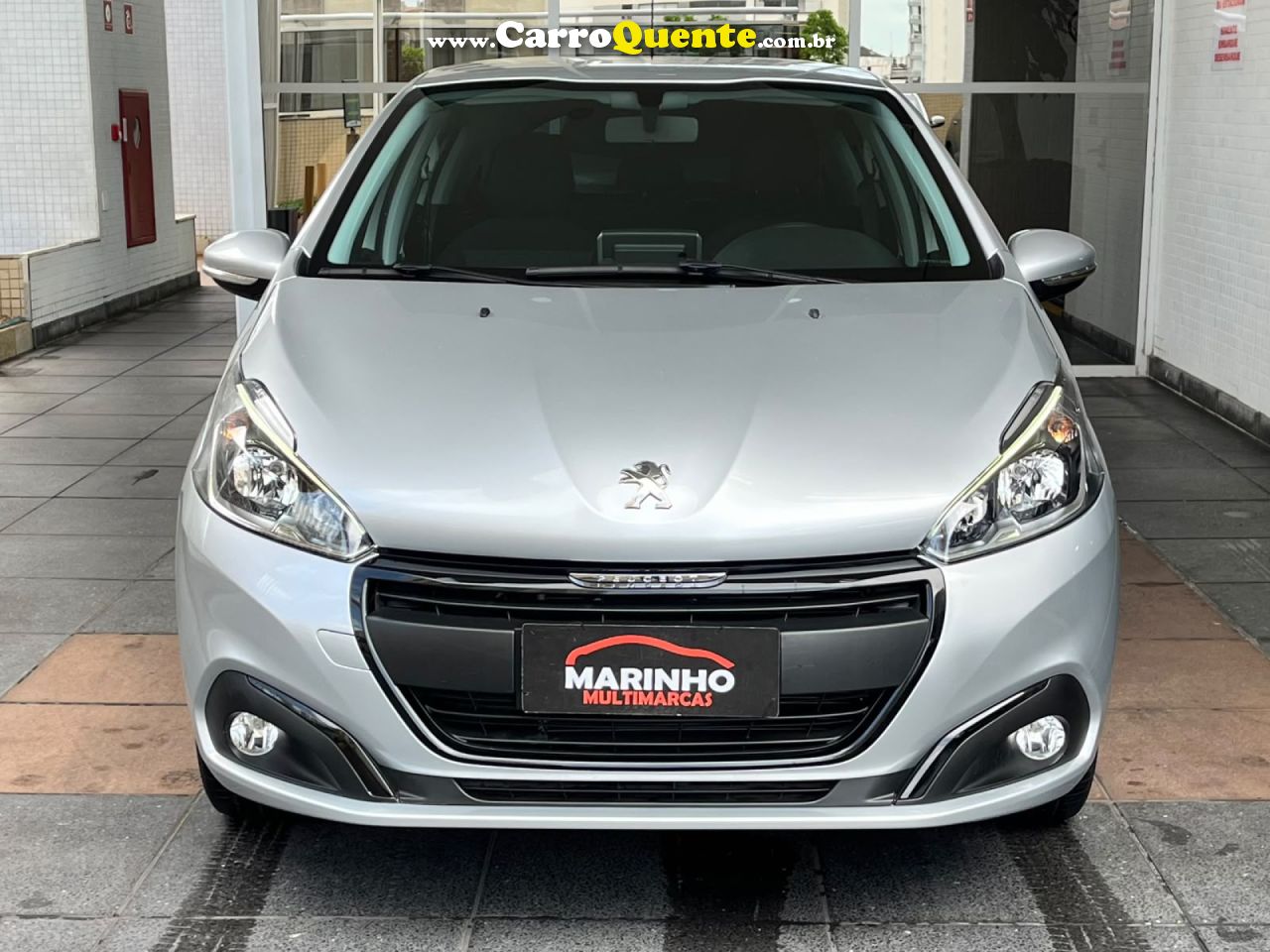 PEUGEOT   208 ACTIVE PACK AUTOMATICO UNICO DONO BAIXISSIMA KM EXCELENTE ESTADO   PRATA 2020 1.6 FLEX - Loja