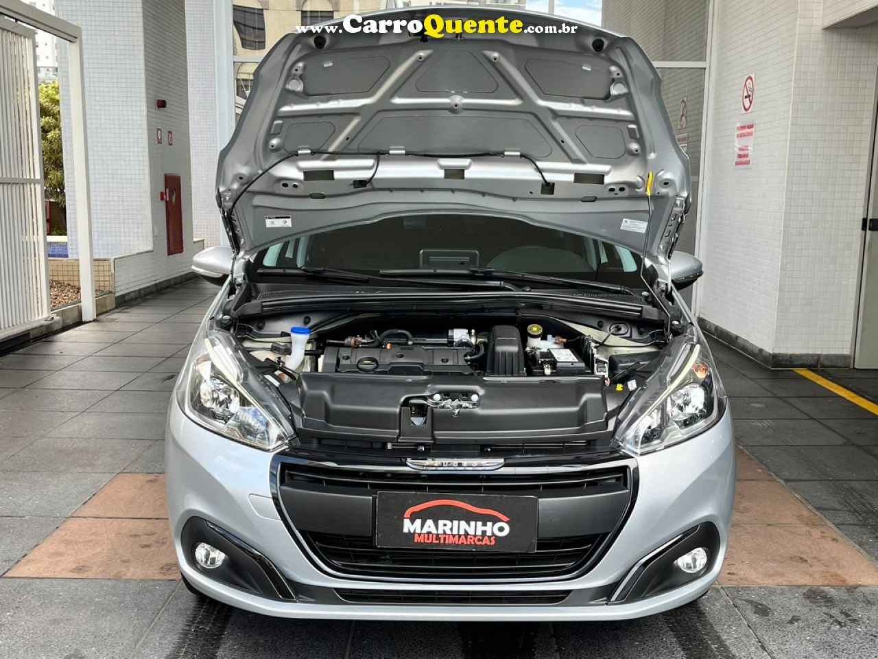 PEUGEOT   208 ACTIVE PACK AUTOMATICO UNICO DONO BAIXISSIMA KM EXCELENTE ESTADO   PRATA 2020 1.6 FLEX - Loja