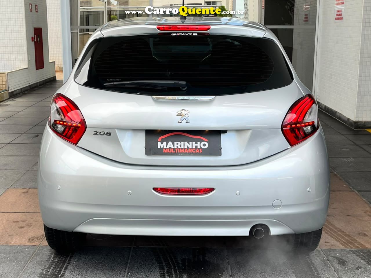 PEUGEOT   208 ACTIVE PACK AUTOMATICO UNICO DONO BAIXISSIMA KM EXCELENTE ESTADO   PRATA 2020 1.6 FLEX - Loja