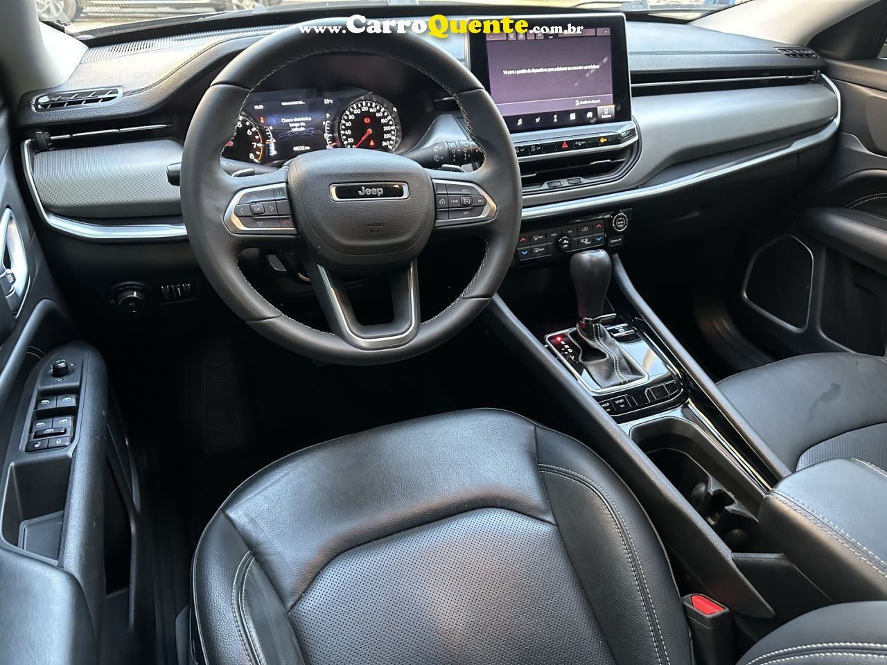 JEEP   COMPASS LONG. T270 1.3 TB 4X2 FLEX AUT.   CINZA 2023 1.3 FLEX - Loja