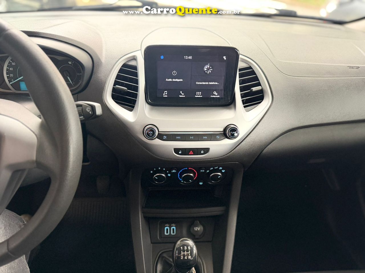 FORD   KA 1.0 SESE PLUS TIVCT FLEX 5P   PRATA 2019 1.0 FLEX - Loja