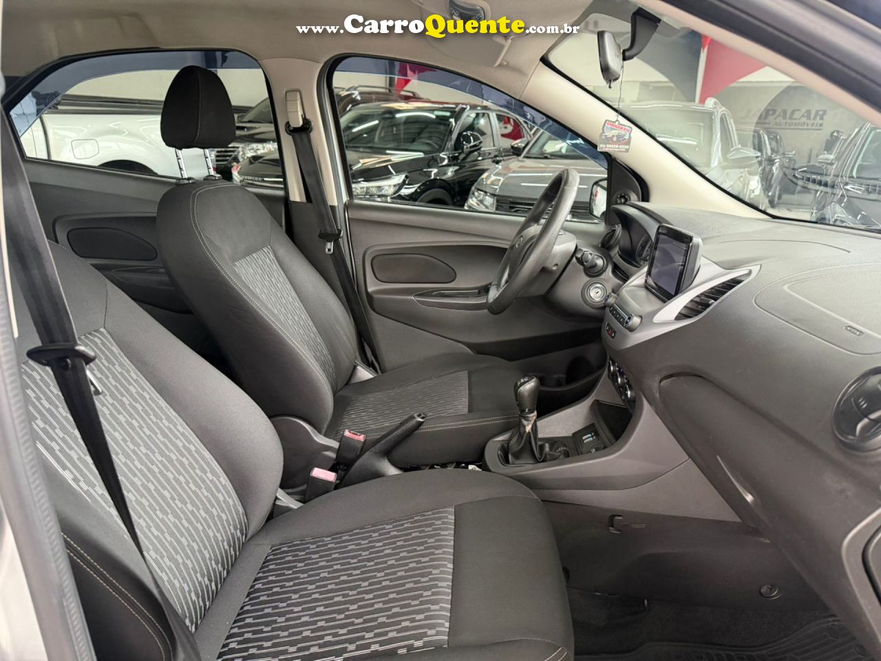 FORD   KA 1.0 SESE PLUS TIVCT FLEX 5P   PRATA 2019 1.0 FLEX - Loja