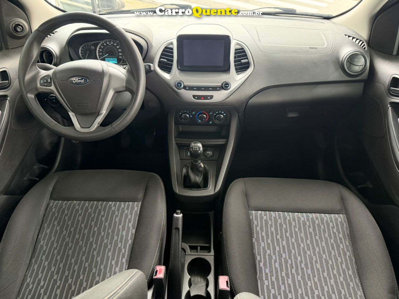 FORD   KA 1.0 SESE PLUS TIVCT FLEX 5P   PRATA 2019 1.0 FLEX - Loja