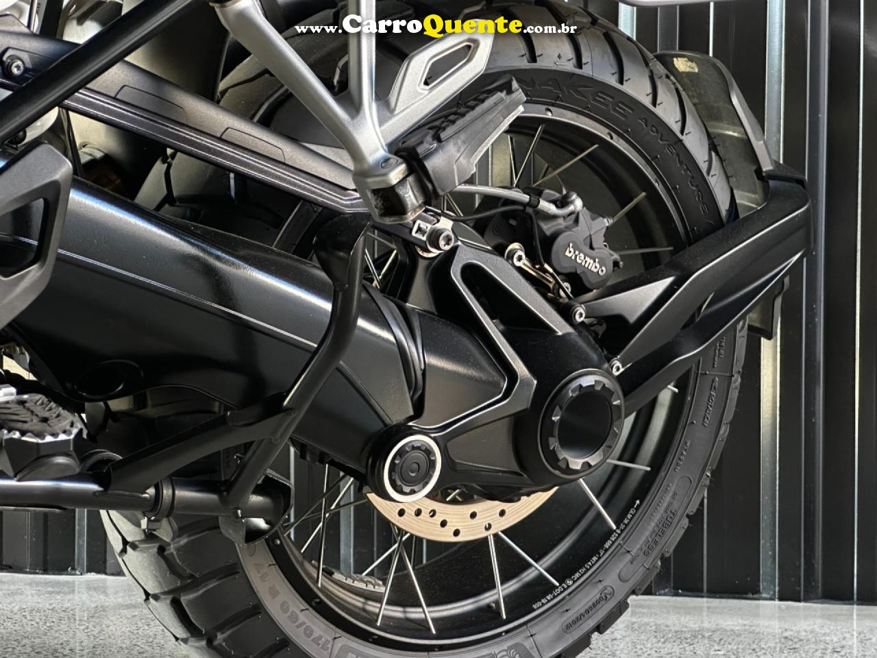 BMW   BMW R1250 GS ADVENTURE TRIPLE BLACK 719   PRETO 2024 1250 GASOLINA - Loja