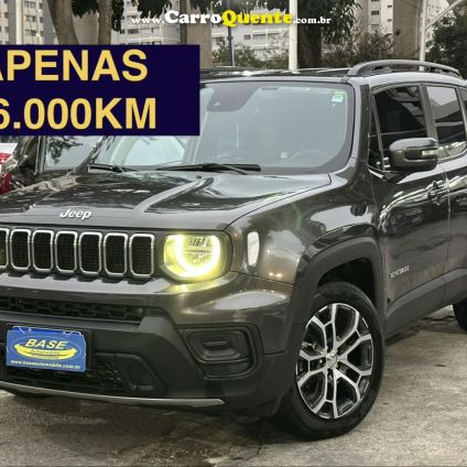 JEEP   RENEGADE T270 1.3 TB 4X2 FLEX AUT.   CINZA 2024 1.3 FLEX