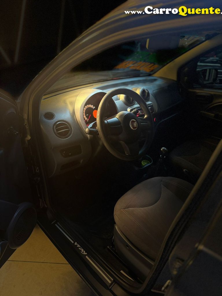 FIAT   UNO WAY CELEB. 1.0 EVO FIRE FLEX 8V 5P   PRETO 2014 1.0 FLEX - Loja