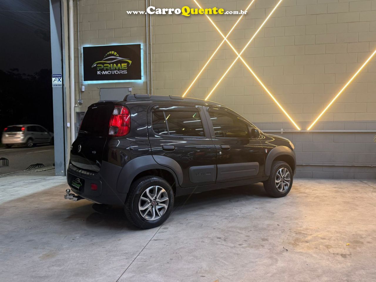 FIAT   UNO WAY CELEB. 1.0 EVO FIRE FLEX 8V 5P   PRETO 2014 1.0 FLEX - Loja