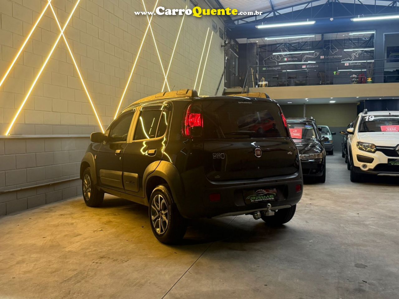 FIAT   UNO WAY CELEB. 1.0 EVO FIRE FLEX 8V 5P   PRETO 2014 1.0 FLEX - Loja