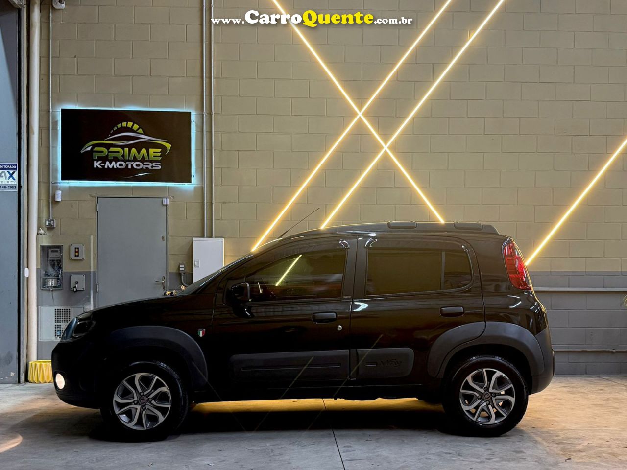 FIAT   UNO WAY CELEB. 1.0 EVO FIRE FLEX 8V 5P   PRETO 2014 1.0 FLEX - Loja