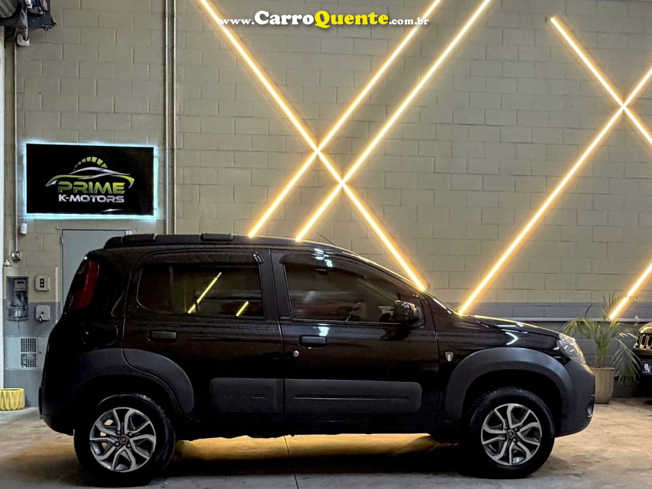 FIAT   UNO WAY CELEB. 1.0 EVO FIRE FLEX 8V 5P   PRETO 2014 1.0 FLEX - Loja