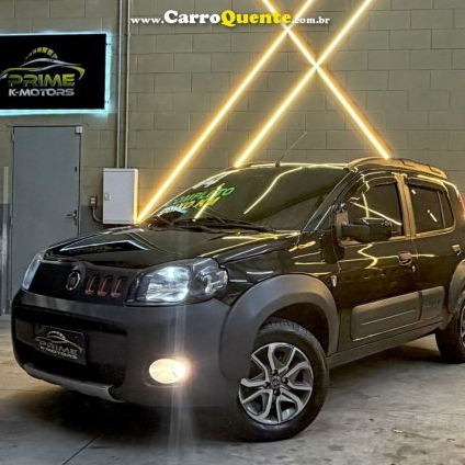 FIAT   UNO WAY CELEB. 1.0 EVO FIRE FLEX 8V 5P   PRETO 2014 1.0 FLEX